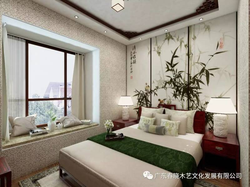 現(xiàn)代居室中的禪風意境 ——萬科尚城凈面積88m2復式紅木家具全屋定制案例賞析(圖7) 現(xiàn)代居室中的禪風意境 ——萬科尚城凈面積88m2復式紅木家具全屋定制案例賞析(圖7)