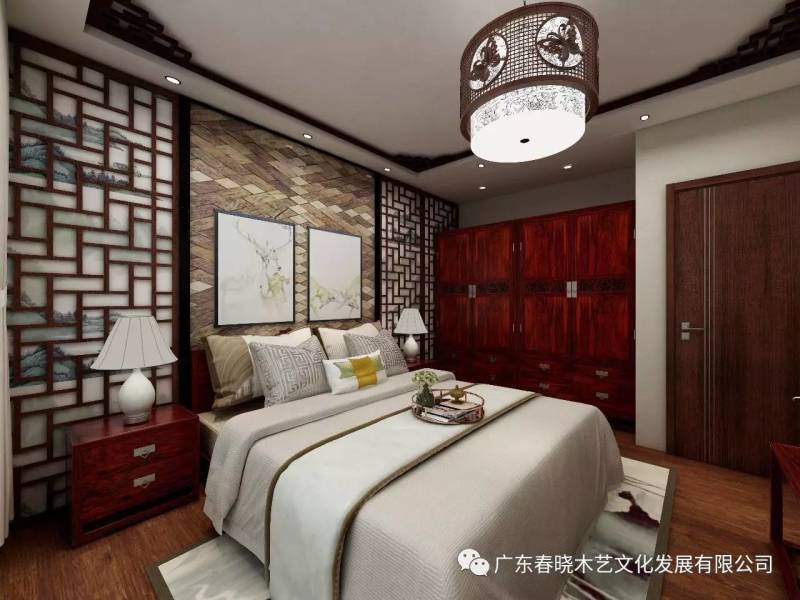 現(xiàn)代居室中的禪風意境 ——萬科尚城凈面積88m2復式紅木家具全屋定制案例賞析(圖13) 現(xiàn)代居室中的禪風意境 ——萬科尚城凈面積88m2復式紅木家具全屋定制案例賞析(圖13)