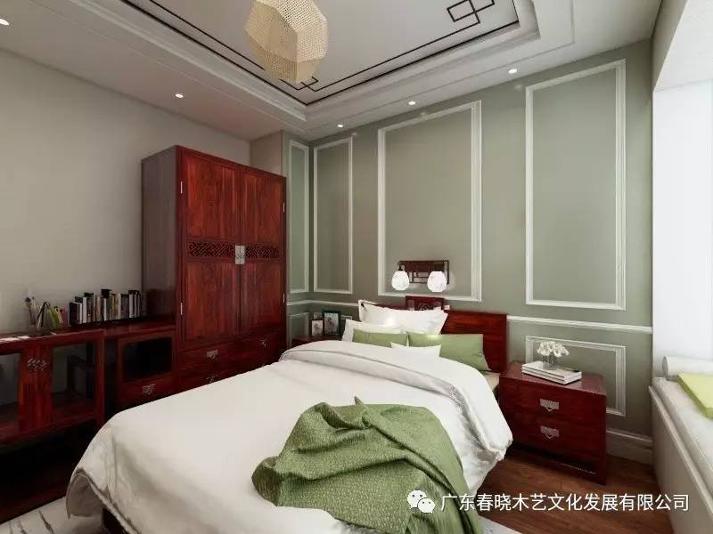 現(xiàn)代居室中的禪風意境 ——萬科尚城凈面積88m2復式紅木家具全屋定制案例賞析(圖14) 現(xiàn)代居室中的禪風意境 ——萬科尚城凈面積88m2復式紅木家具全屋定制案例賞析(圖14)