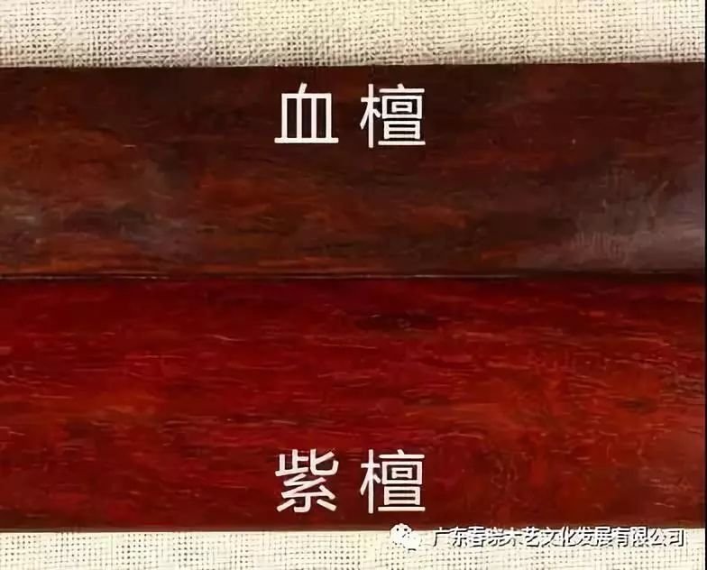 大紅酸枝之后，紅木市場主流當屬血檀與緬花(圖4)