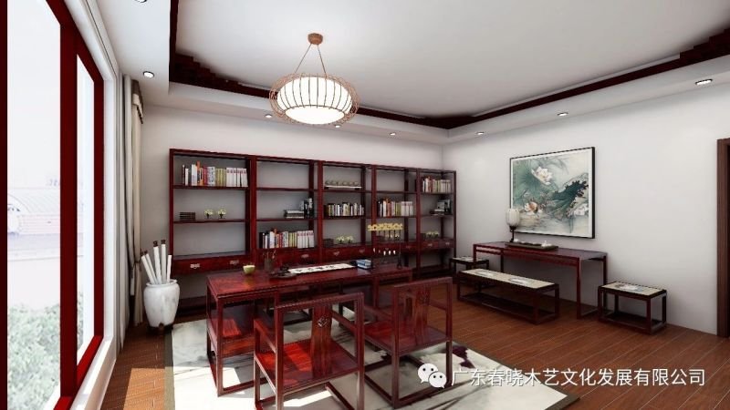 清末民初，一件上好的紅木家具可以換一套四合院(圖1)