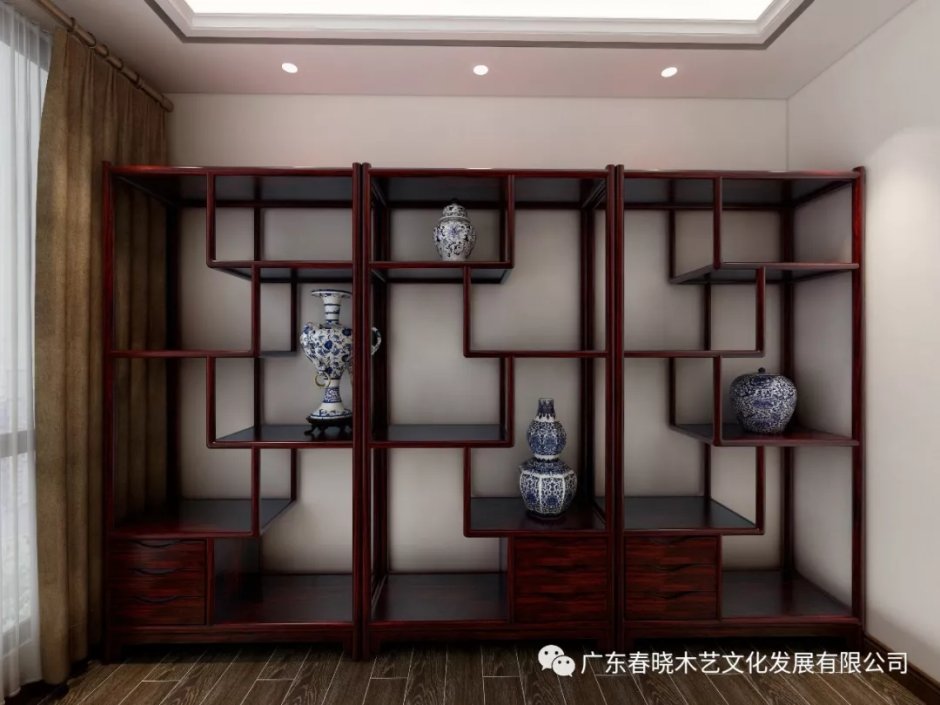 博古架，容納的是歷史，綻放的是歲月(圖1)