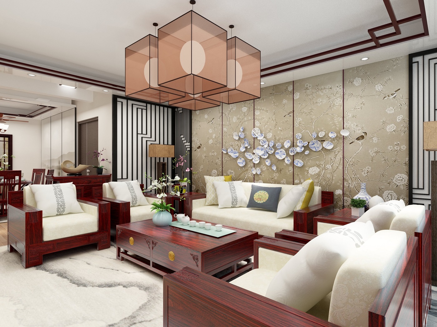 廣州東逸豪園凈面積134平米居室