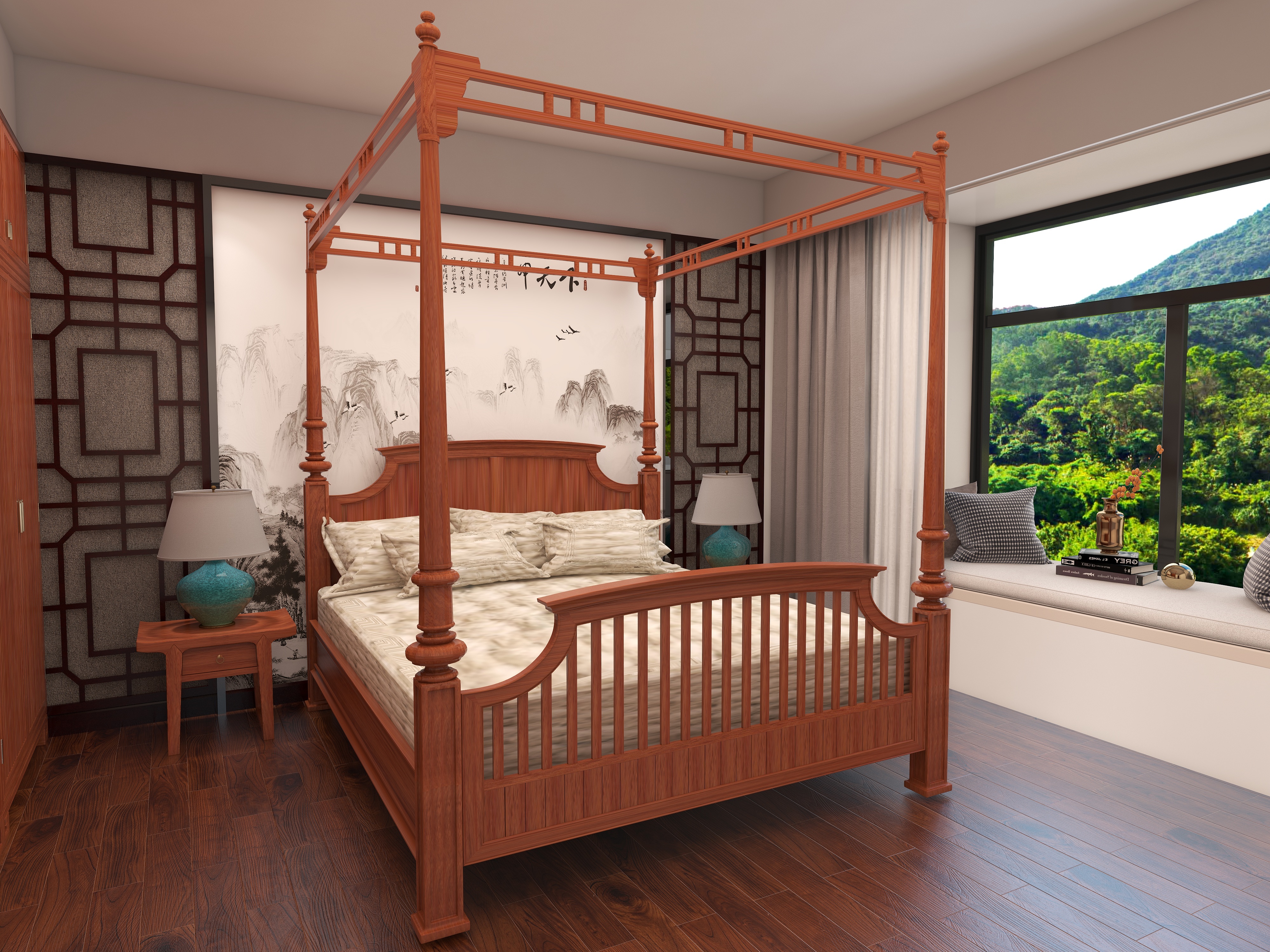 <strong>架子床系列#現(xiàn)代與古代的融會(huì)貫通</strong>