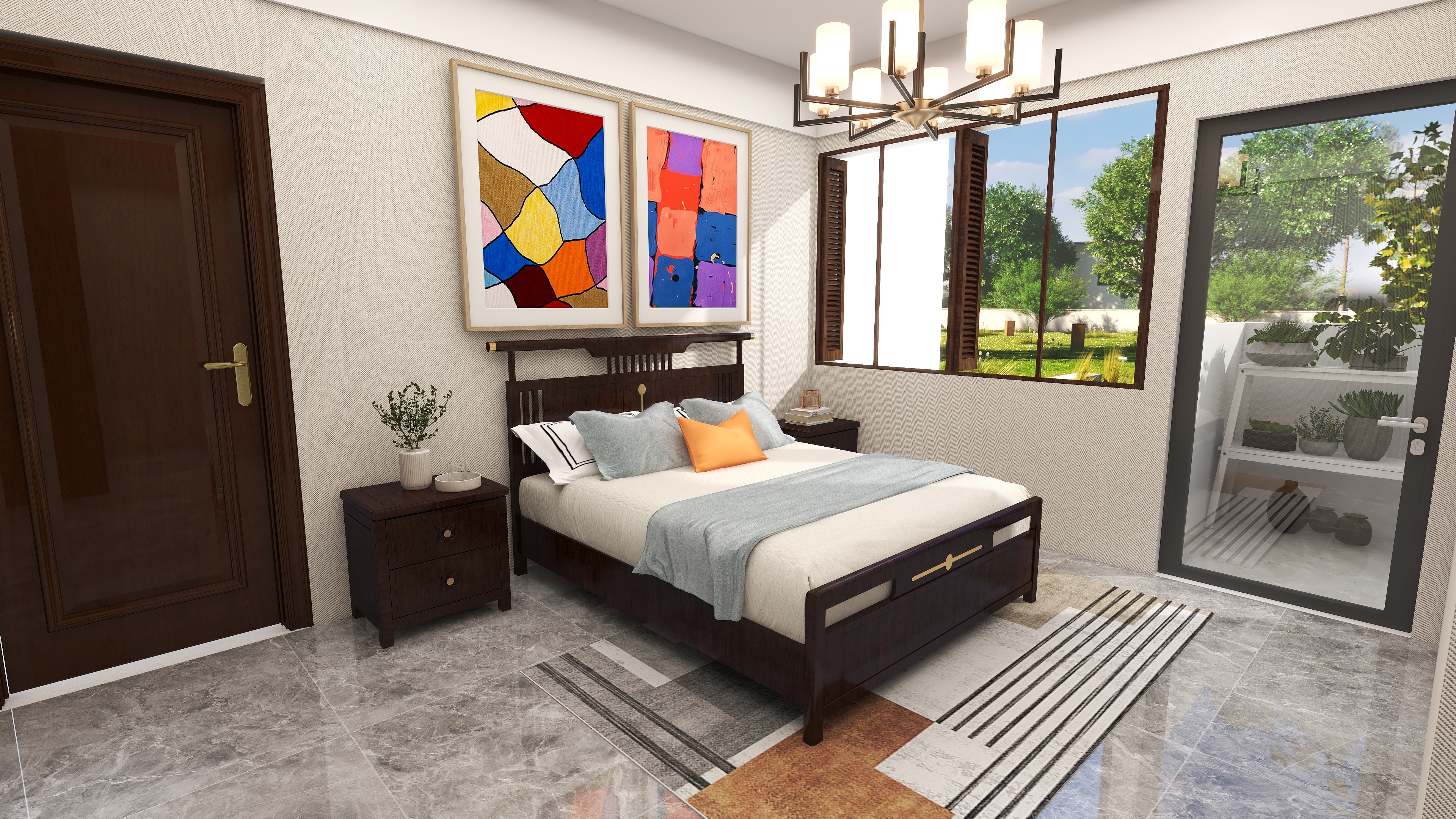 大平層戶型其中一角#新中式家具設(shè)計(jì)(圖4) 太古倉-次臥-20230316-141908.jpg