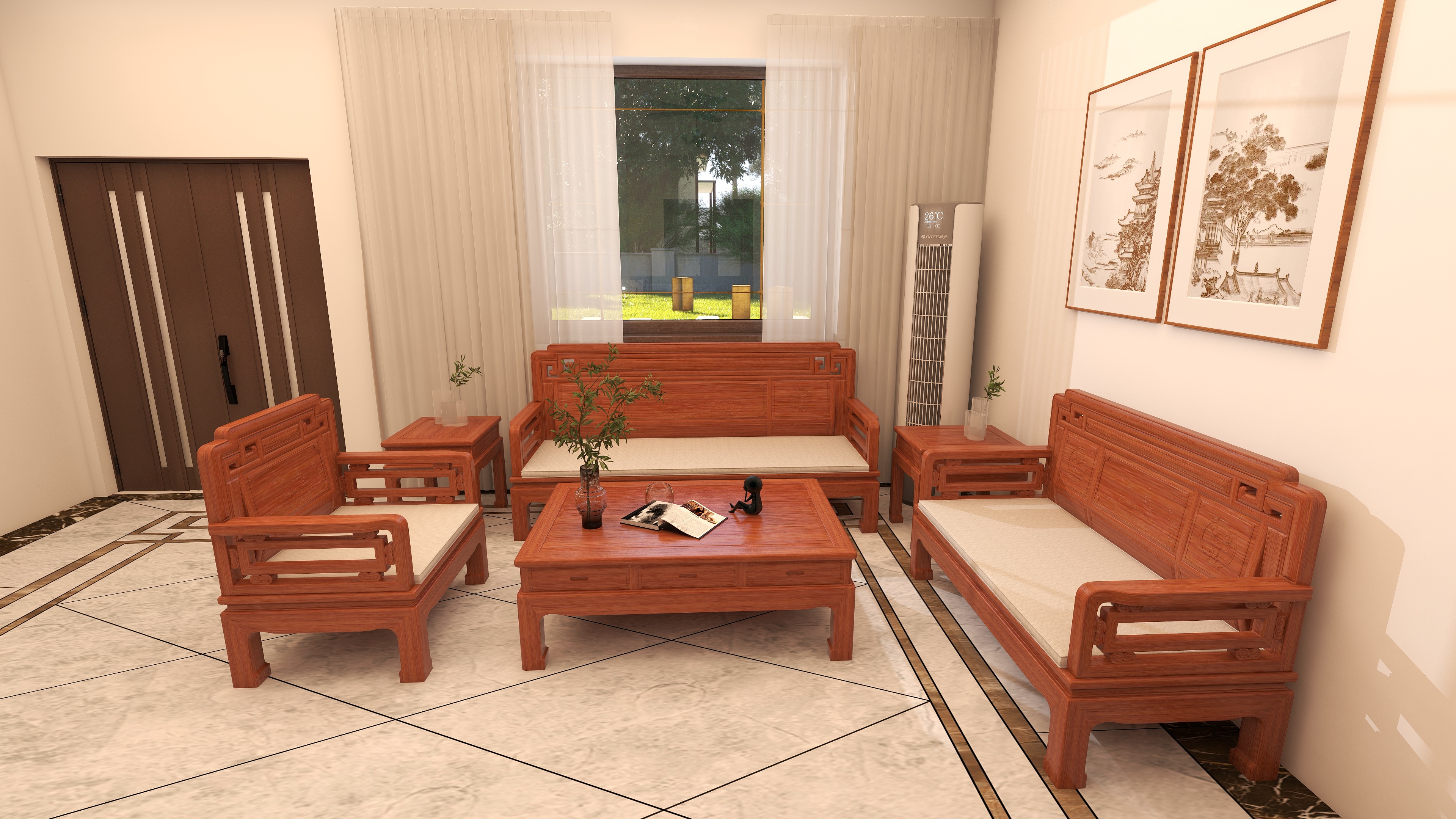 從化三層豪華別墅150㎡